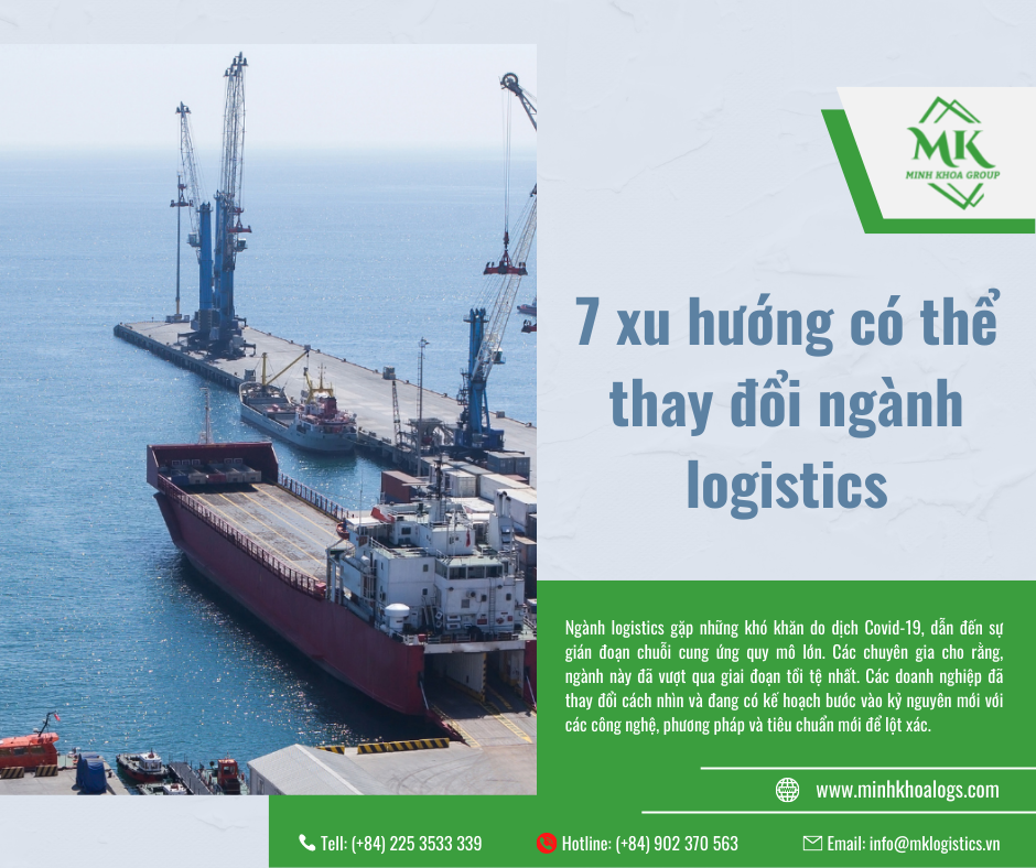 7 xu hướng có thể thay đổi ngành logistics